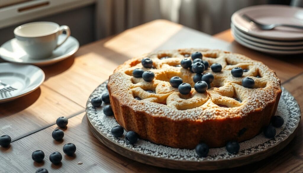 blueberry breakfast cake