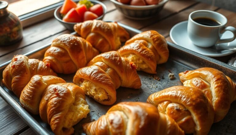 breakfast crescent rolls