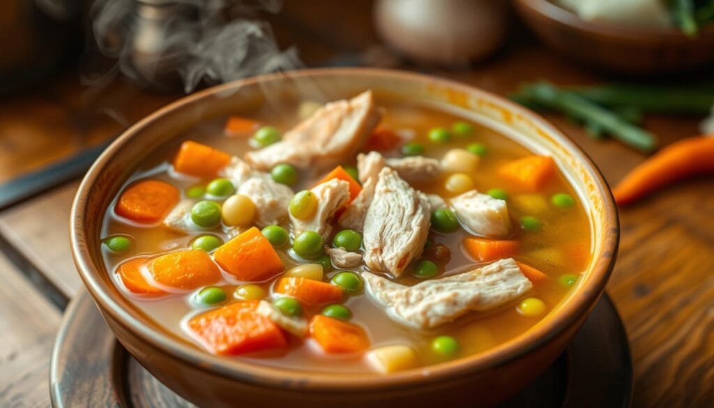 chicken veggie soup