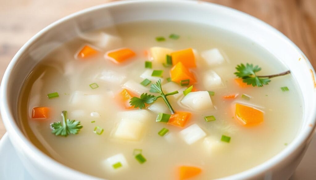 clear soup