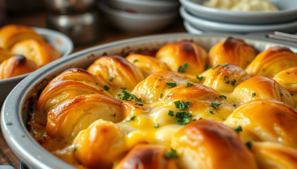 crescent roll breakfast casserole