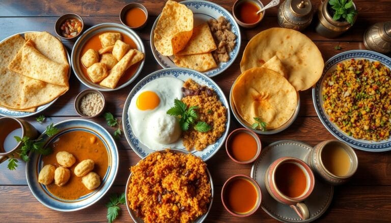 indian breakfast menu