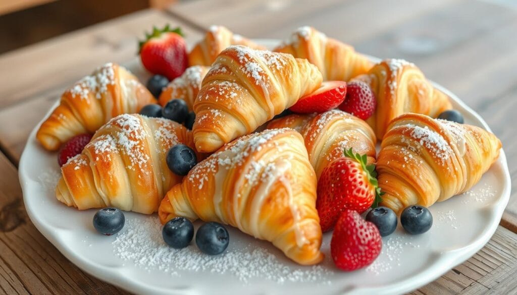 sweet breakfast crescent rolls