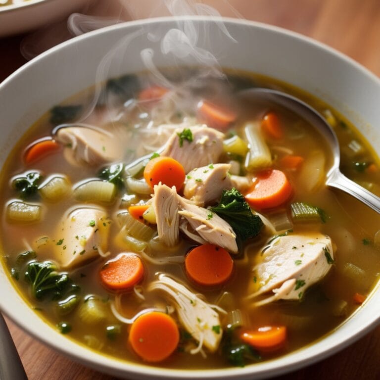 chicken veggie soup