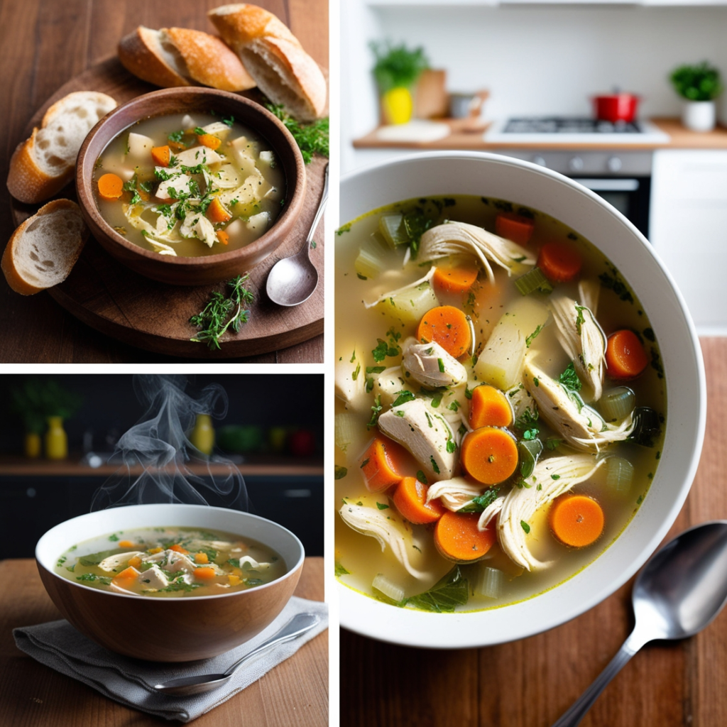 chicken veggie soup