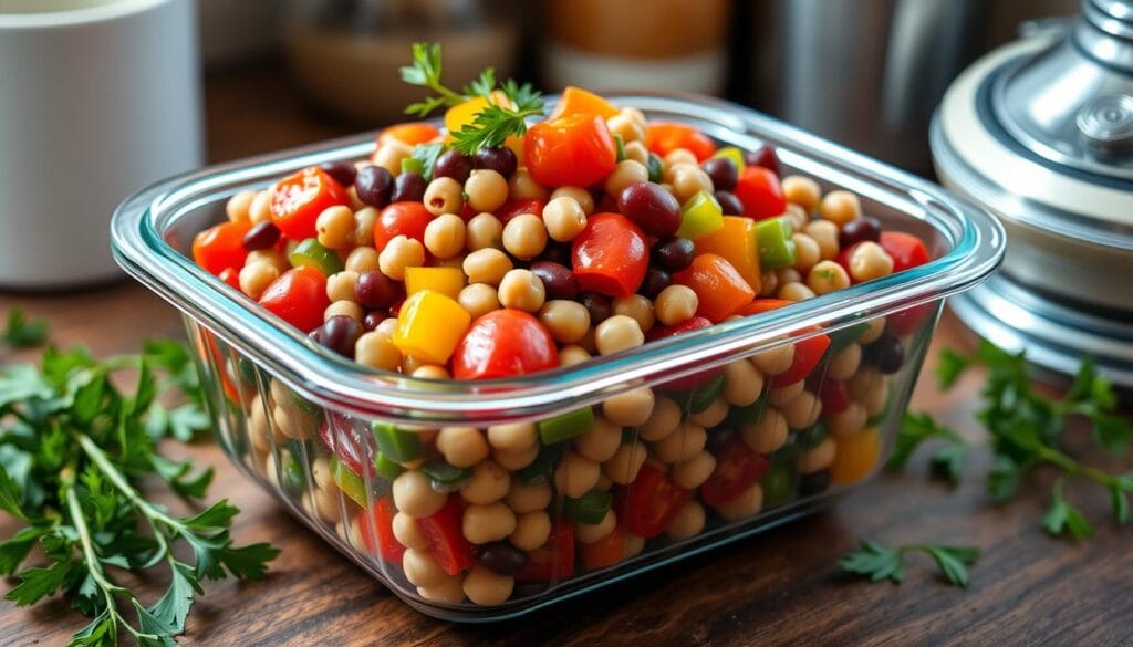 bean salad storage